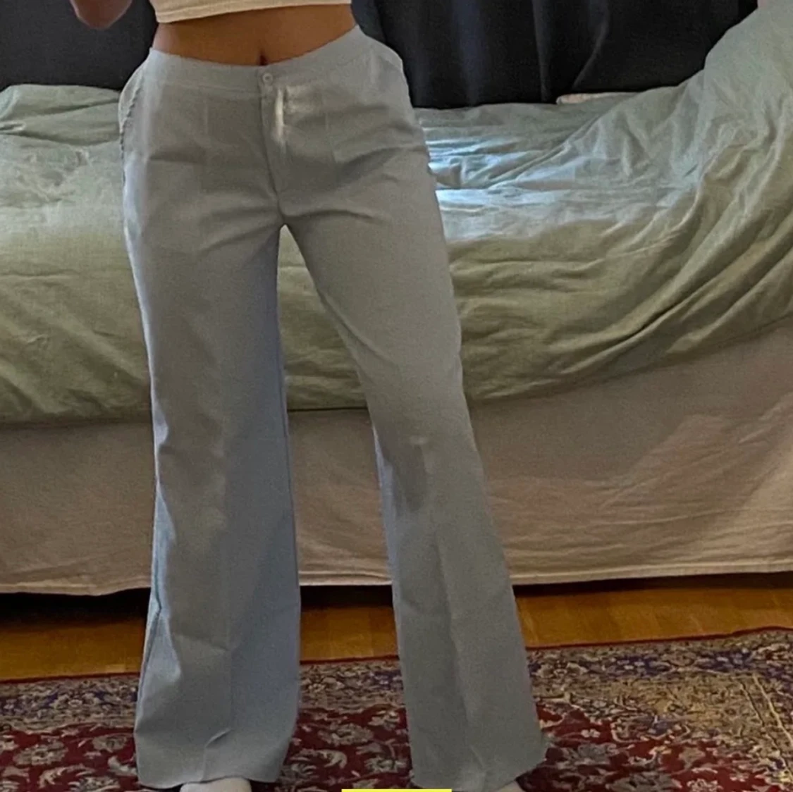 Ljusblåa Kostym byxor 