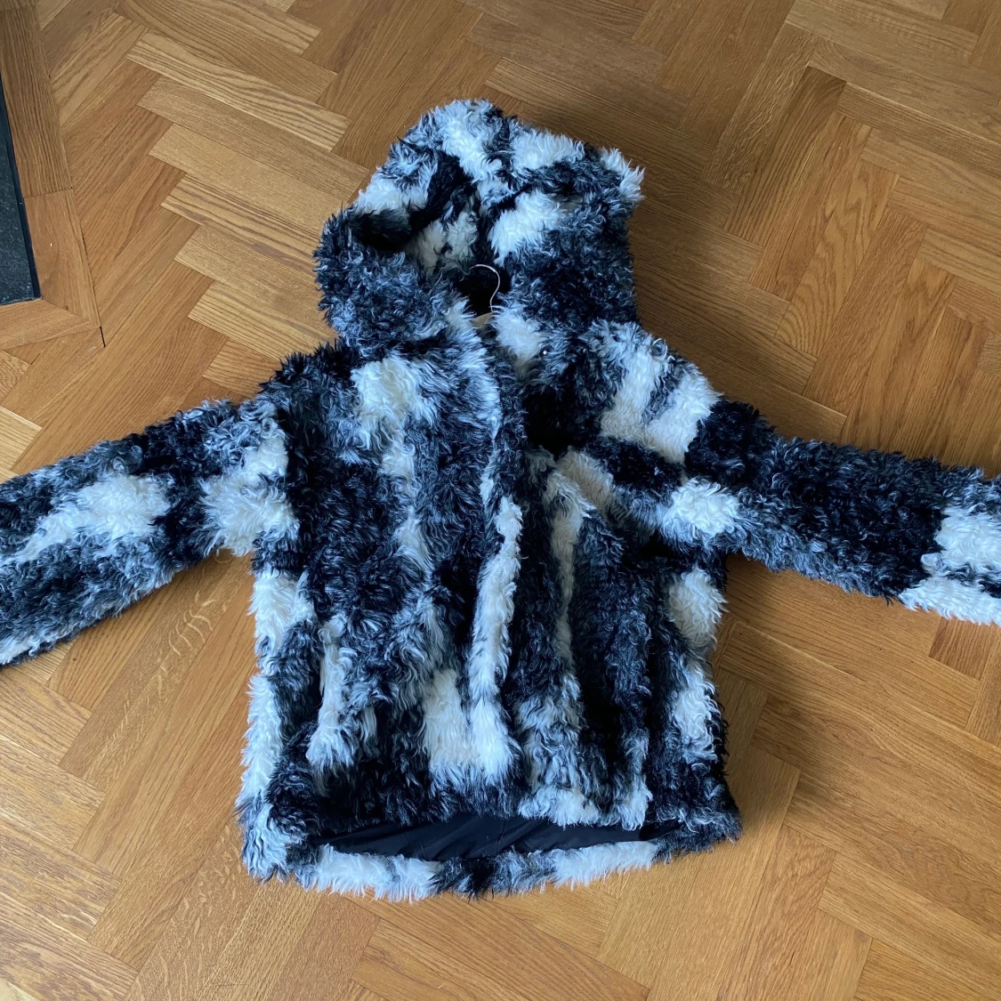 Faux fur jacka