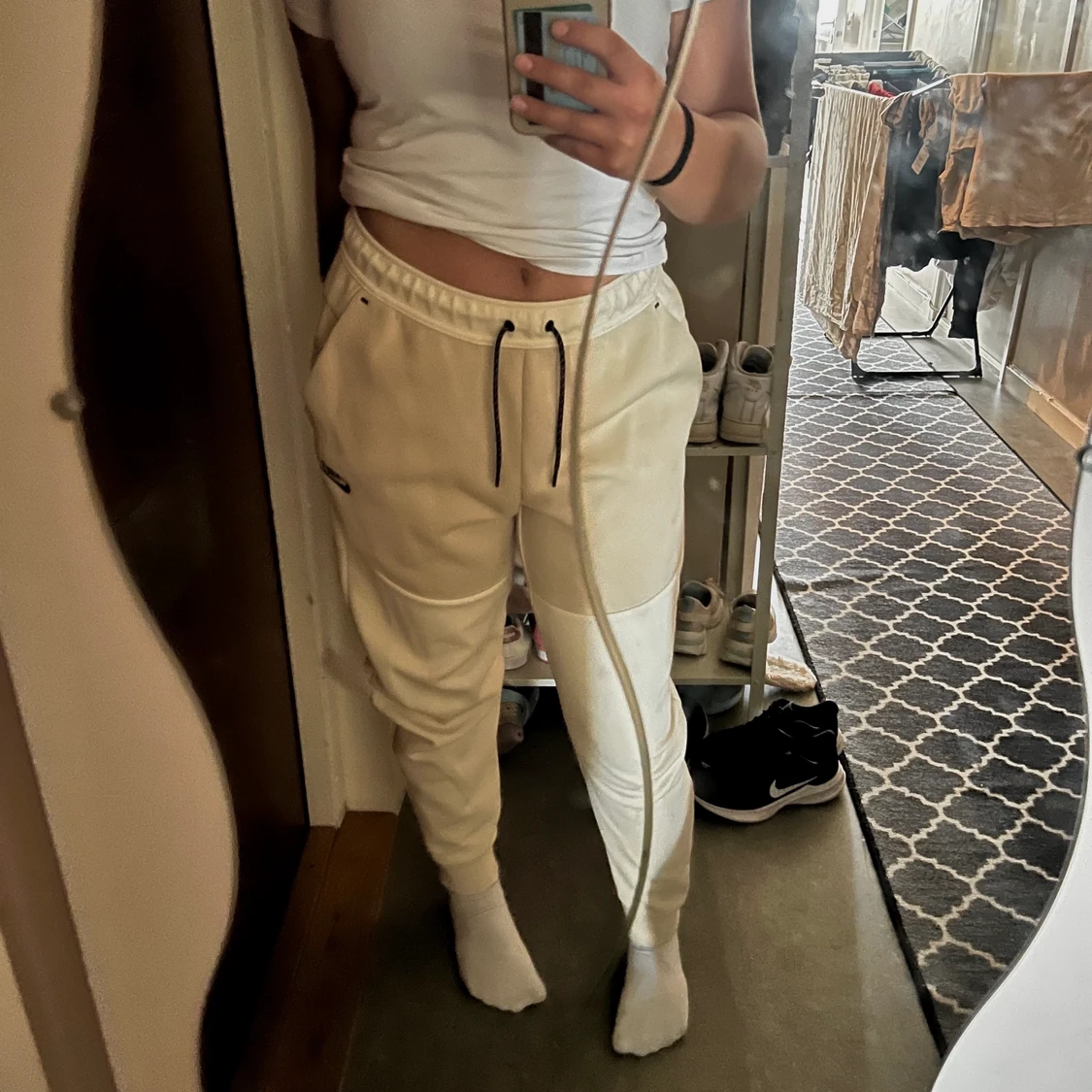 Beige nike tech fleece - 91