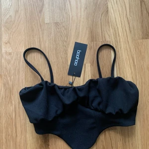 Korsetttopp - Svart oandvänd topp