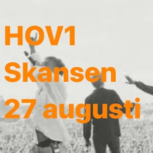 HOV1 BILJETT - Säljer en biljett till Hov1 på Skansen den 27/8-2022. Biljetten är digital, så den kan mailas över.