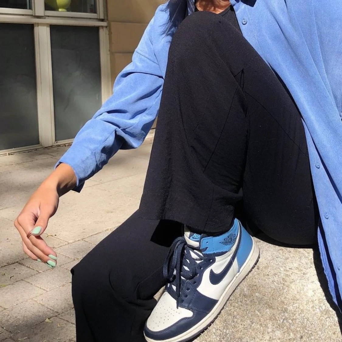 Air jordan 1 retro High, obsidian  - 91