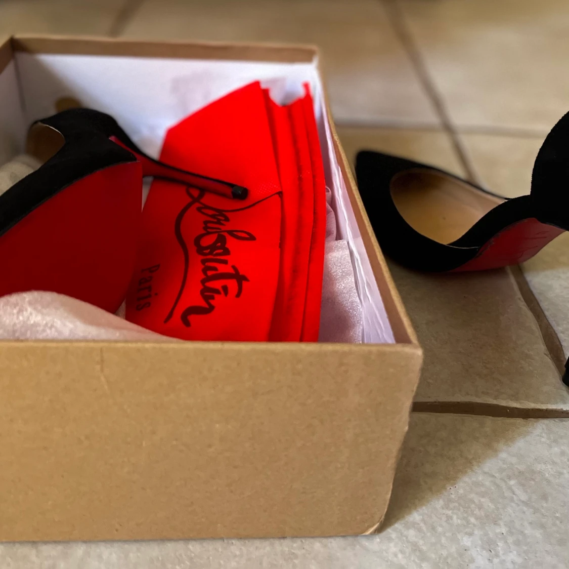 Christian Loubotin high heels N37 black - 90