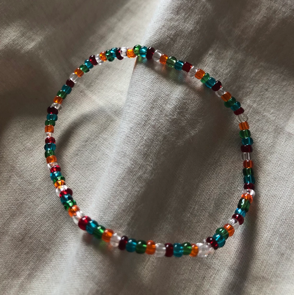 Armband med glaspärlor - 91