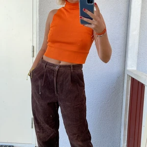 Bruna Manchester byxor!  - Bekväma och snygga Manchester byxor!! Frakt tillkommer 🥰 (jag är ca 1,62)