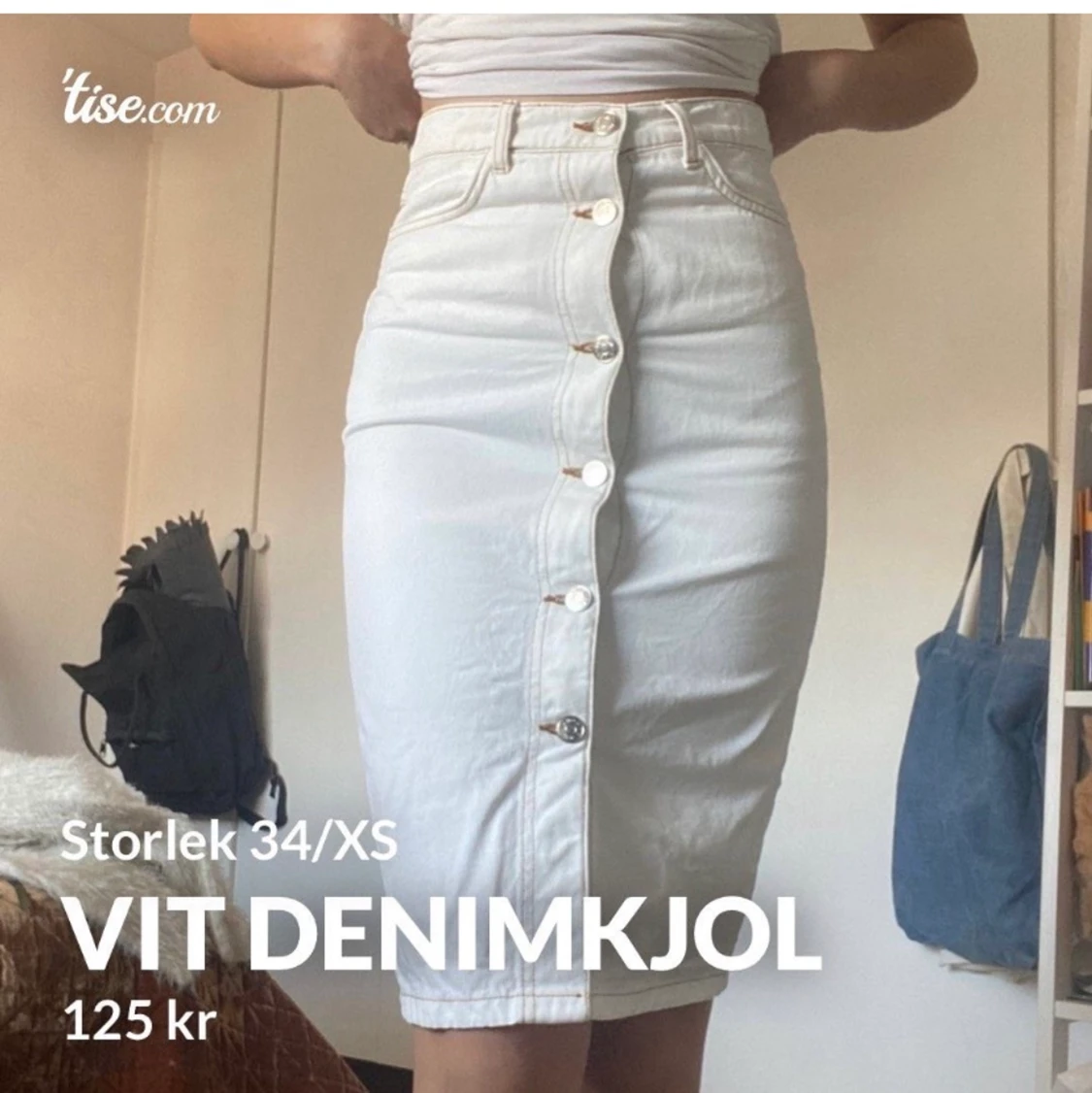 Jeanskjol