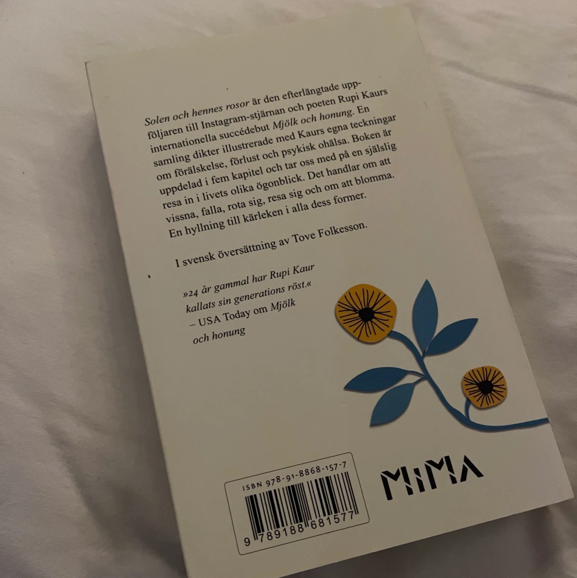 Diktbok Solen och hennes rosor - 90