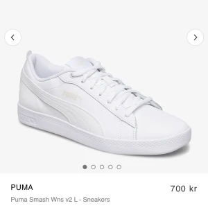 Puma sneakers - Bekväma vita sneakers från puma. Strl 36, endast använda en gång! 