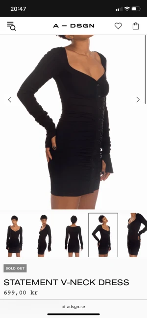 Snygg klänning  - Supersnygg klänning från Alice Stenlöf a-dsgn! Endast använd 1 gång 