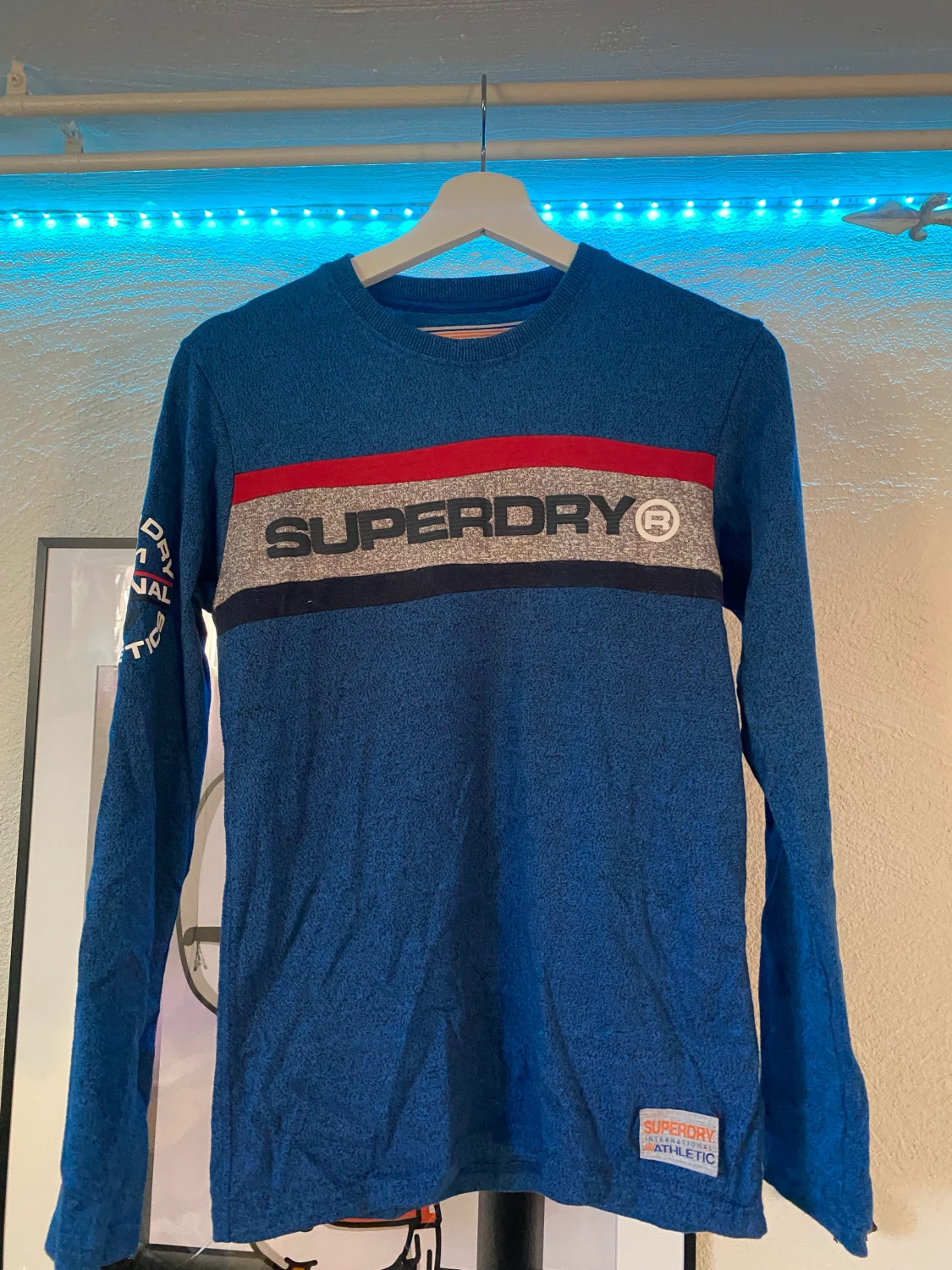 Blå Superdry tröja
