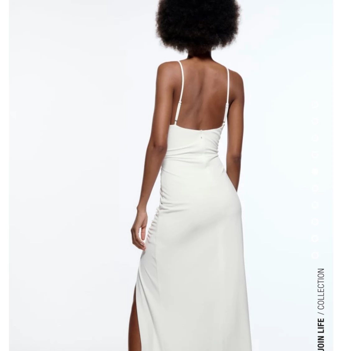 Vit klänning från zara - 91