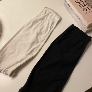 toppar - två toppar från h&m i storlek 38 men jag skulle säga att de är som en 36/38 funkar på båda, säljs tillsammans för 20kr+ frakt