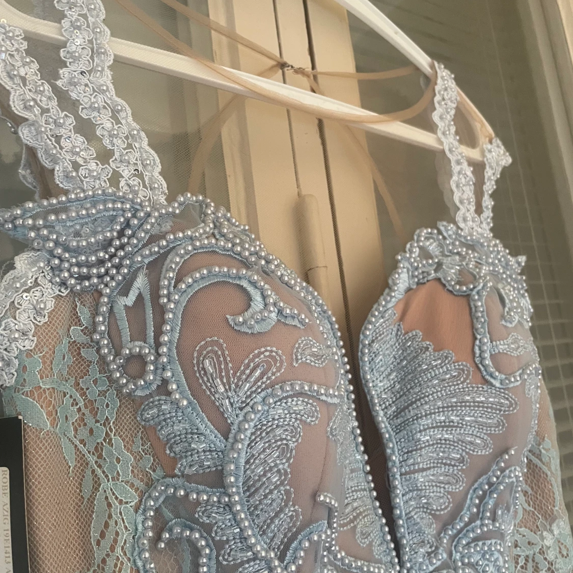 Festlig klänning i en fin blå färg. - 91