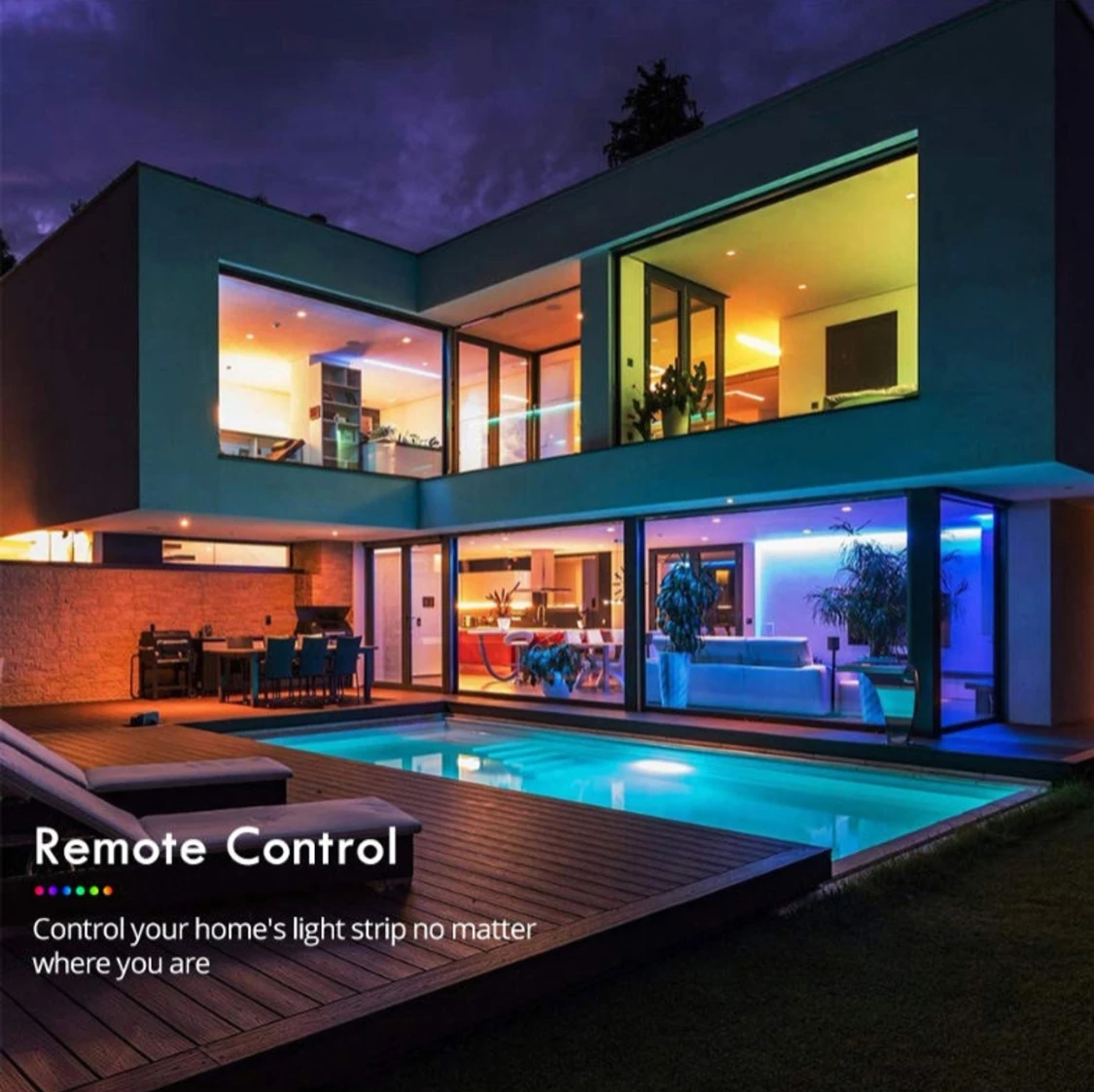 RGB Led light 30m IP65 