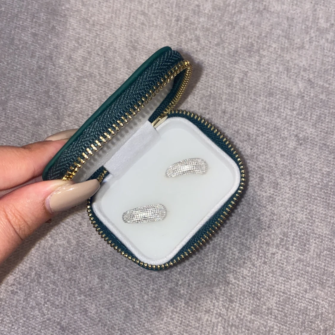 Anijewels - Silver chunky earrings - 90