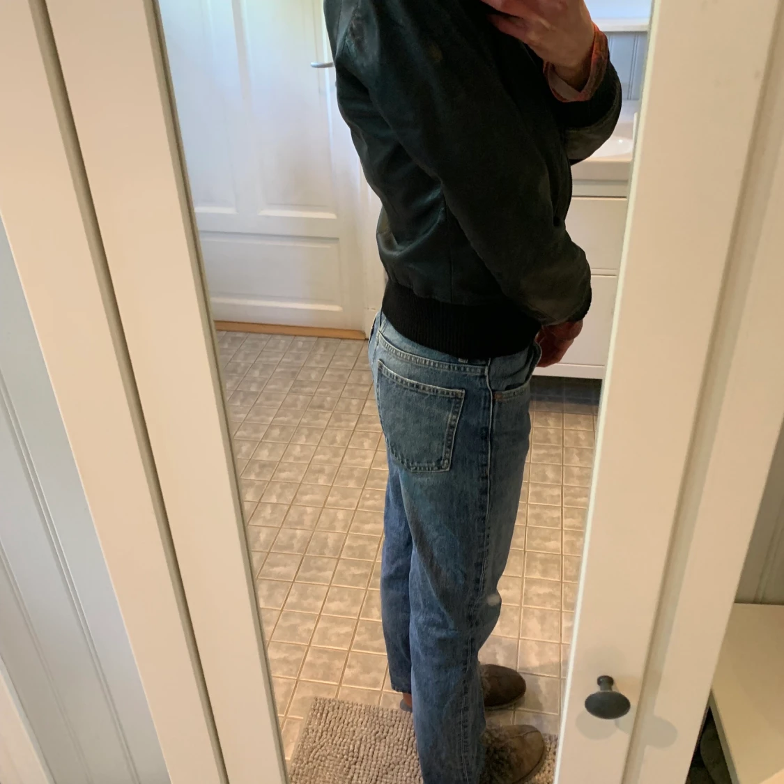 Megasnygg läderjacka - 90