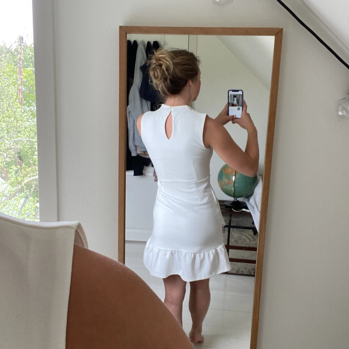 Vit klänning stl 36 - 90