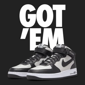 Air Force 1 stussy - En sammanarbeta mellan Nike och stussy. Storlek 42 kvitto finns digitalt riktigt svårt att få tag på. 