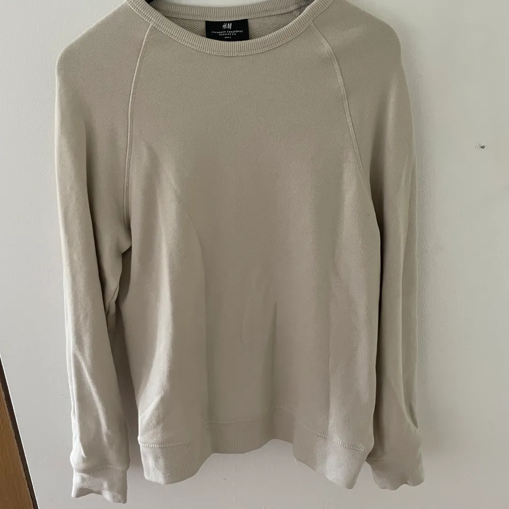 Beige sweatshirt från hm! Kolla även in min profil då paketpris finns och pris går alltid att diskutera!💕. Hoodies.