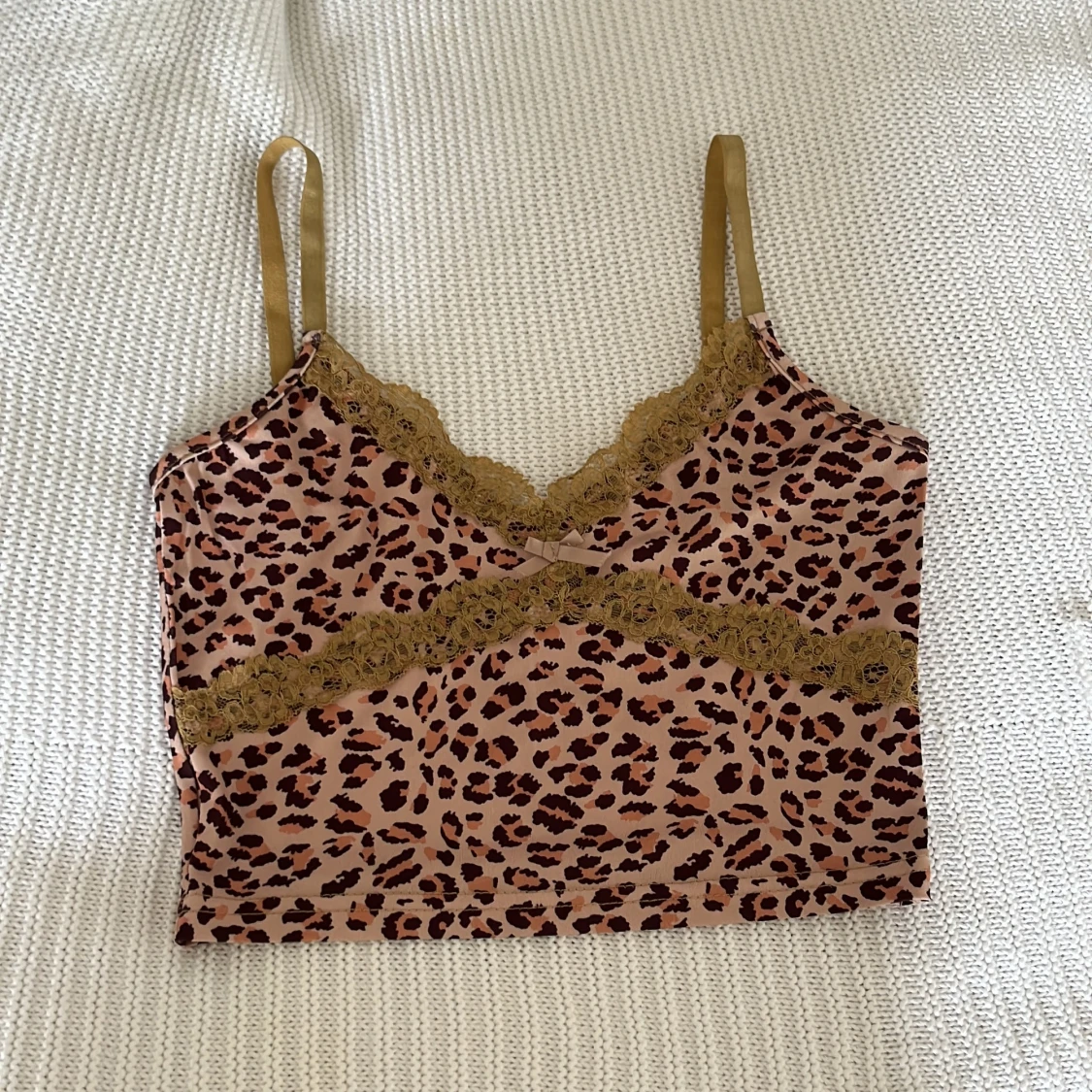Söt leopardtopp - 90