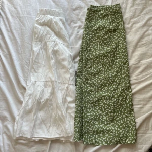 lång kjol - TRYCK EJ PÅ KÖP NU! 2 fina långa kjolar. Båda från shein i stl s/m. Säljer för 30 kr st. VITA ÄR SÅLD