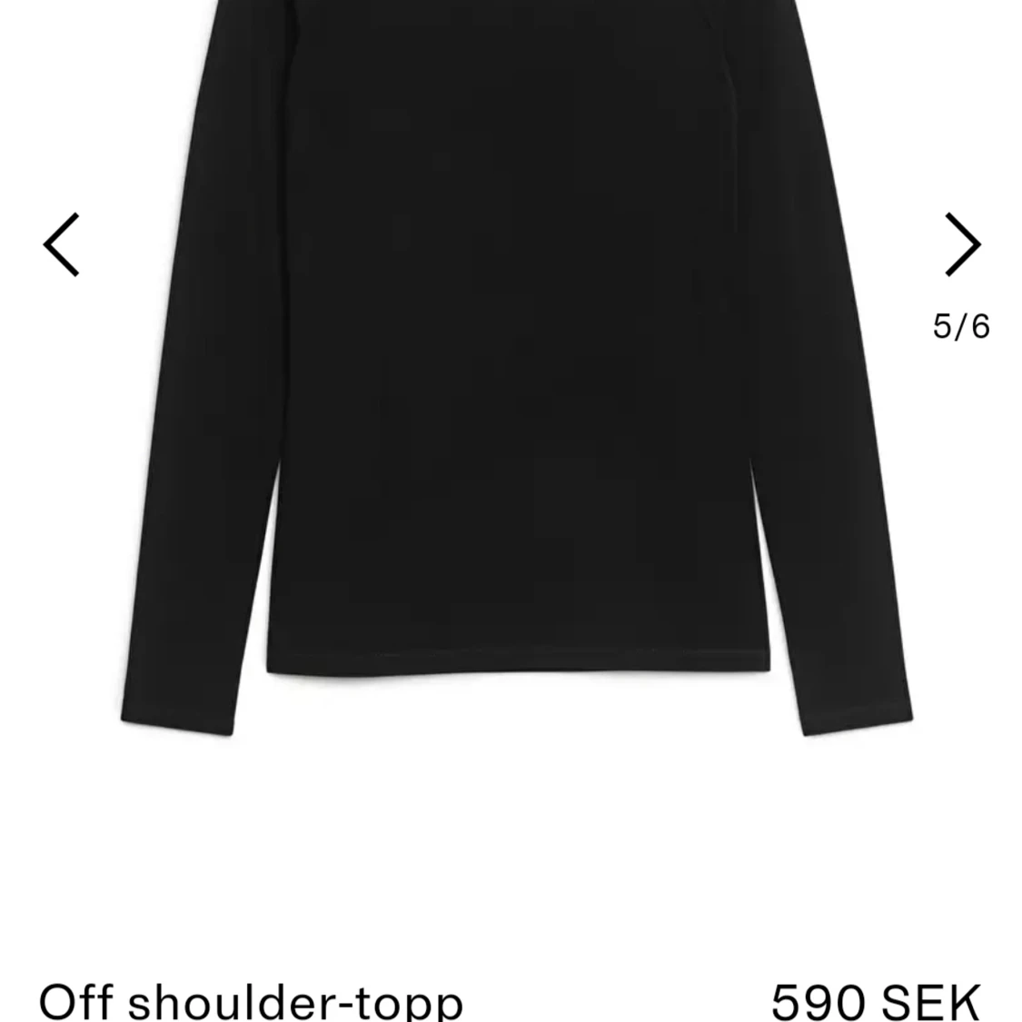 Off shoulder topp - 91