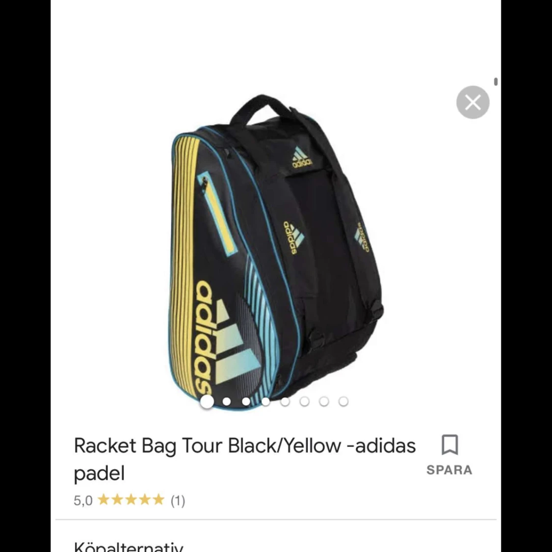 Adidas träningsväska / padelväska 