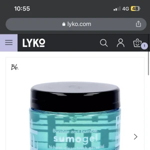 Gel  - köpte på lyko, helt ny och oanvänd