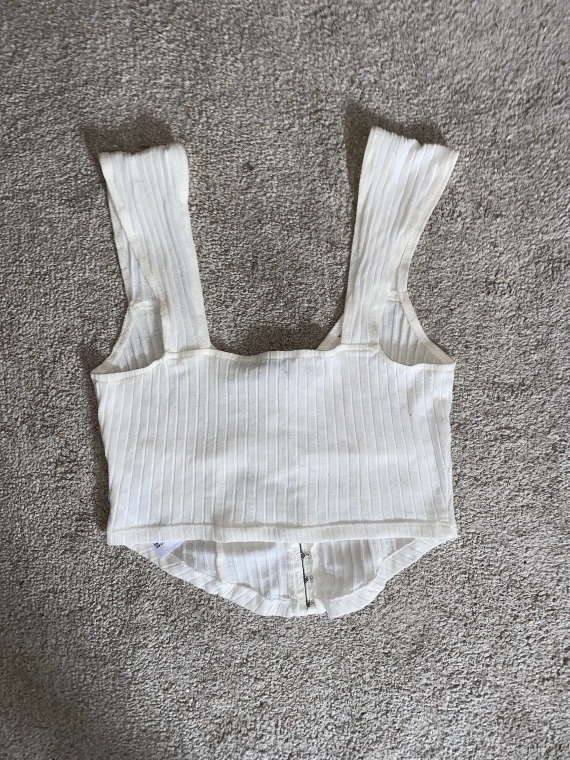 Vit Korsettopp  - 91