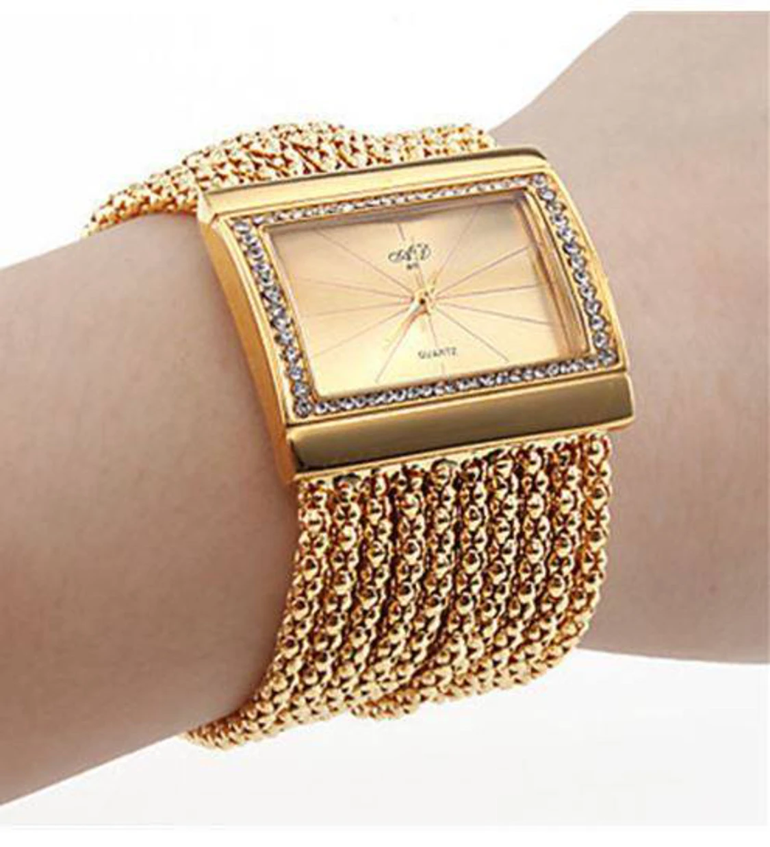 Super Häftig Dam Strass Klocka