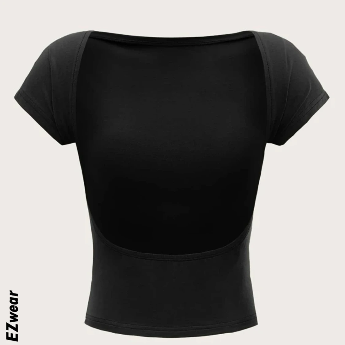 Tröja med öppen rygg - 90