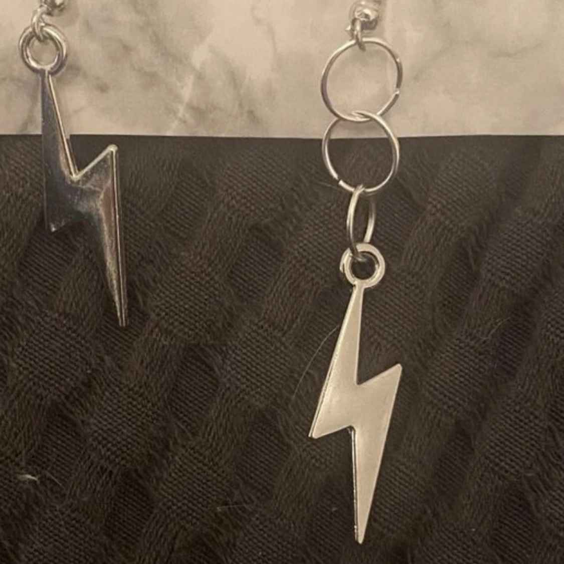 Egengjorda örhängen 