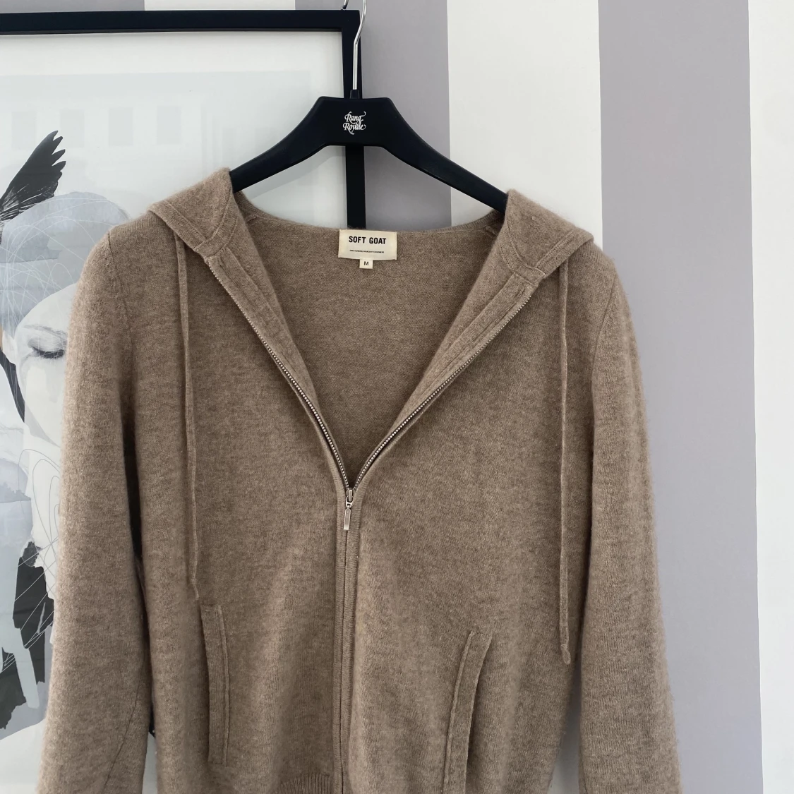 Soft goat zip hoodie - 91