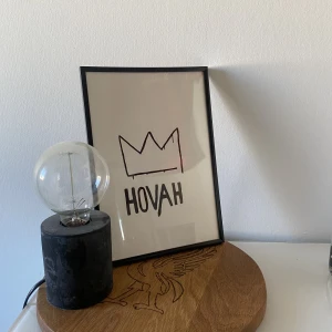 Hov1 tavla - En handmålad hovah tavla i A4 format💕