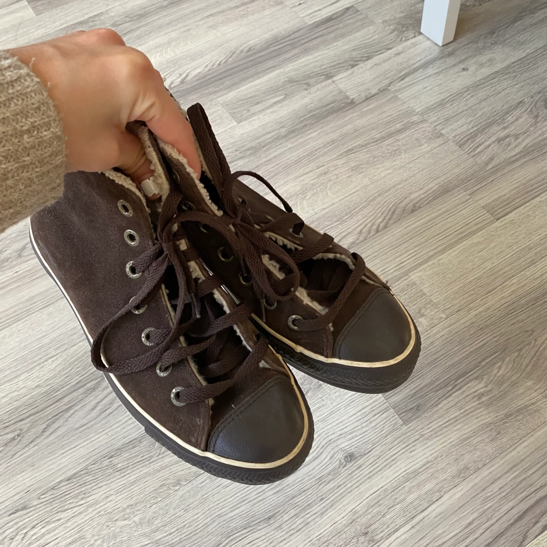 Bruna fodrade Converse - 90