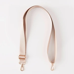 Lindex Axelrem för väska  - Metallspänne Justerbar Stadigt material Som Ny  Beige  Bredd 3 cm Material 100% polyester