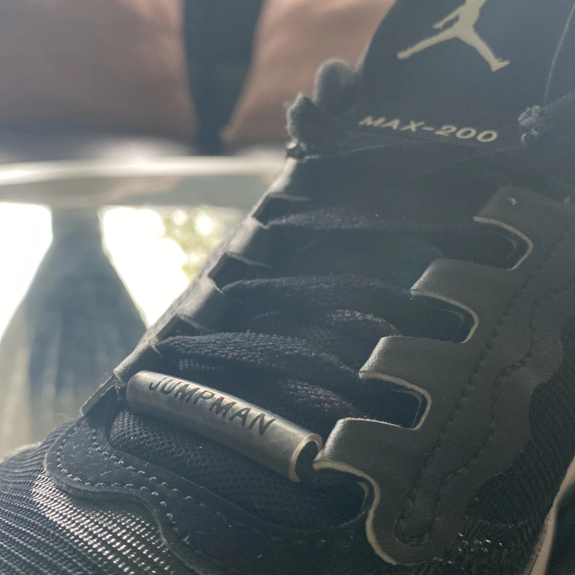 Nike Air Jordan Max 200 Svart Och Vit Sneakers - 90