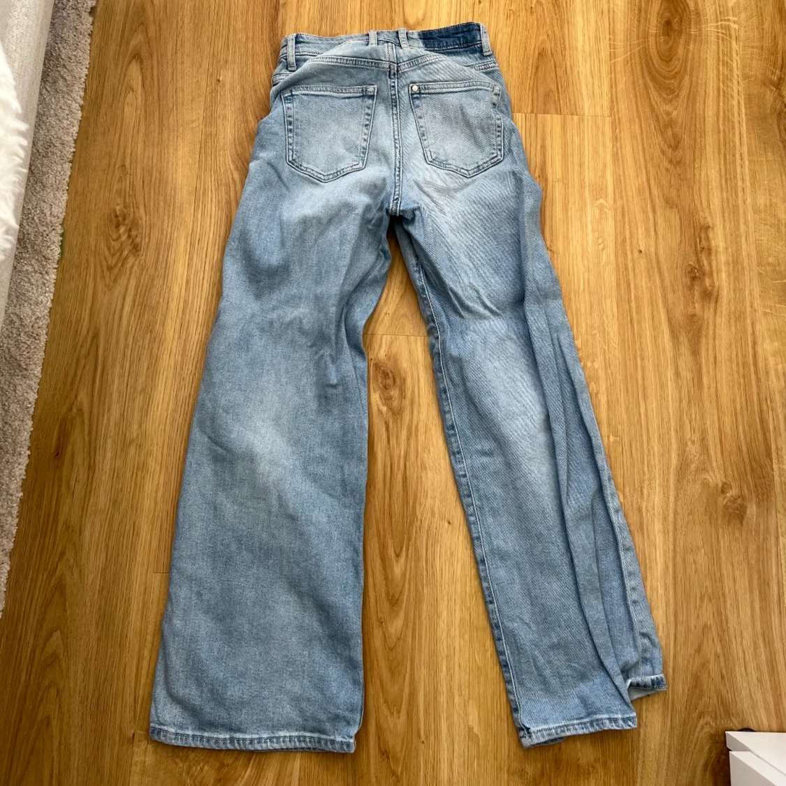 Blå 70tals jeans - 90
