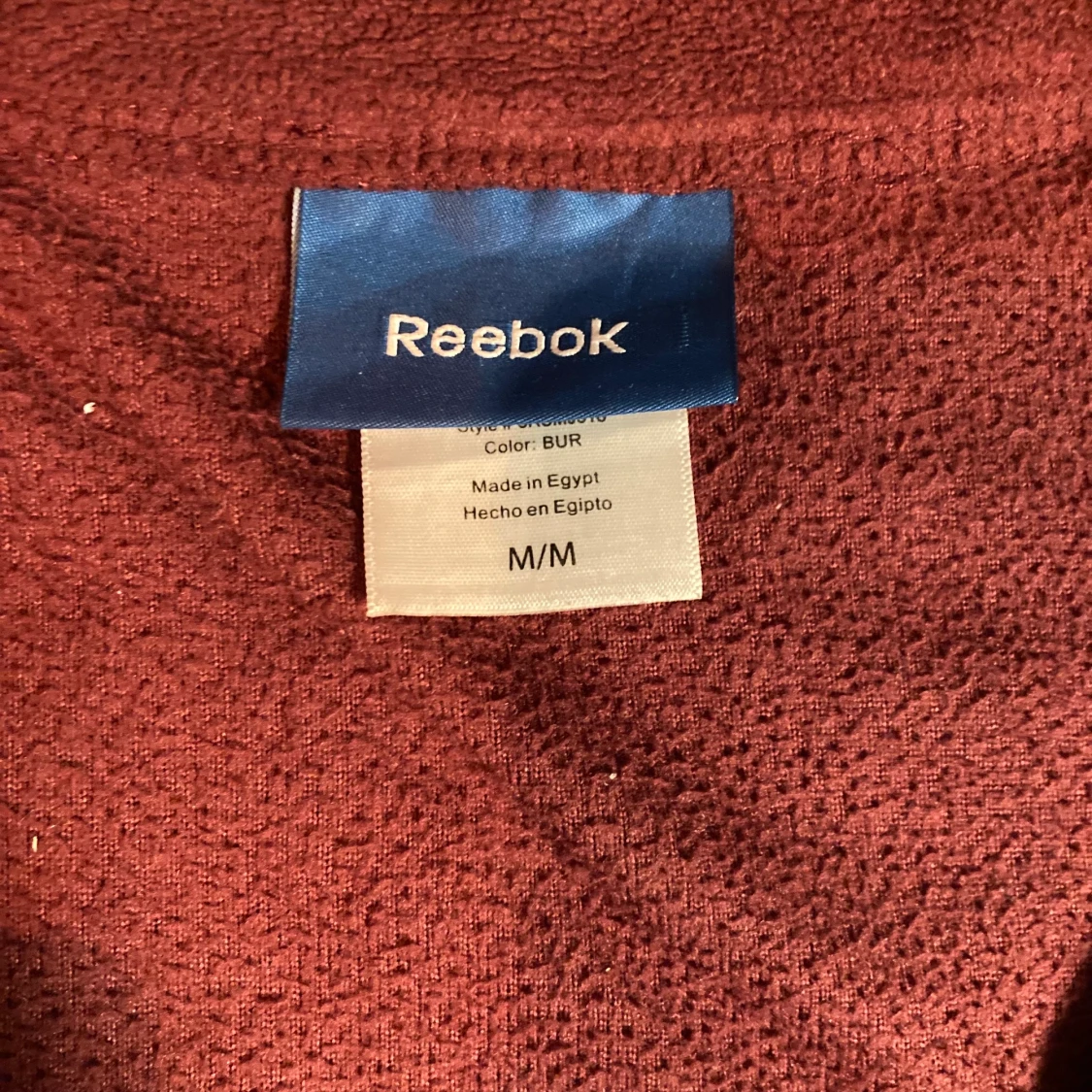 Reebok fleece röd  - 91