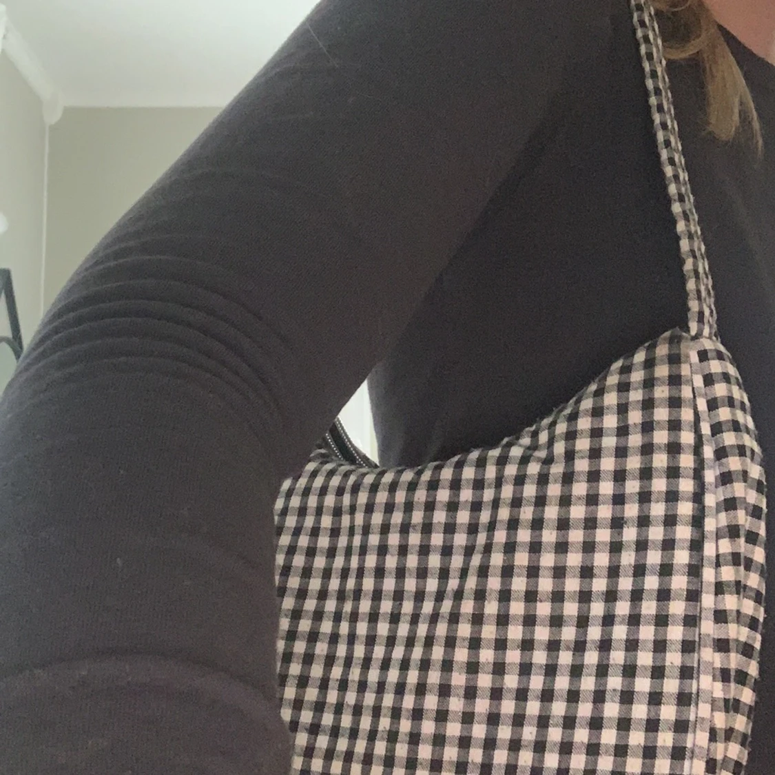 Snygg rutig västa - 91