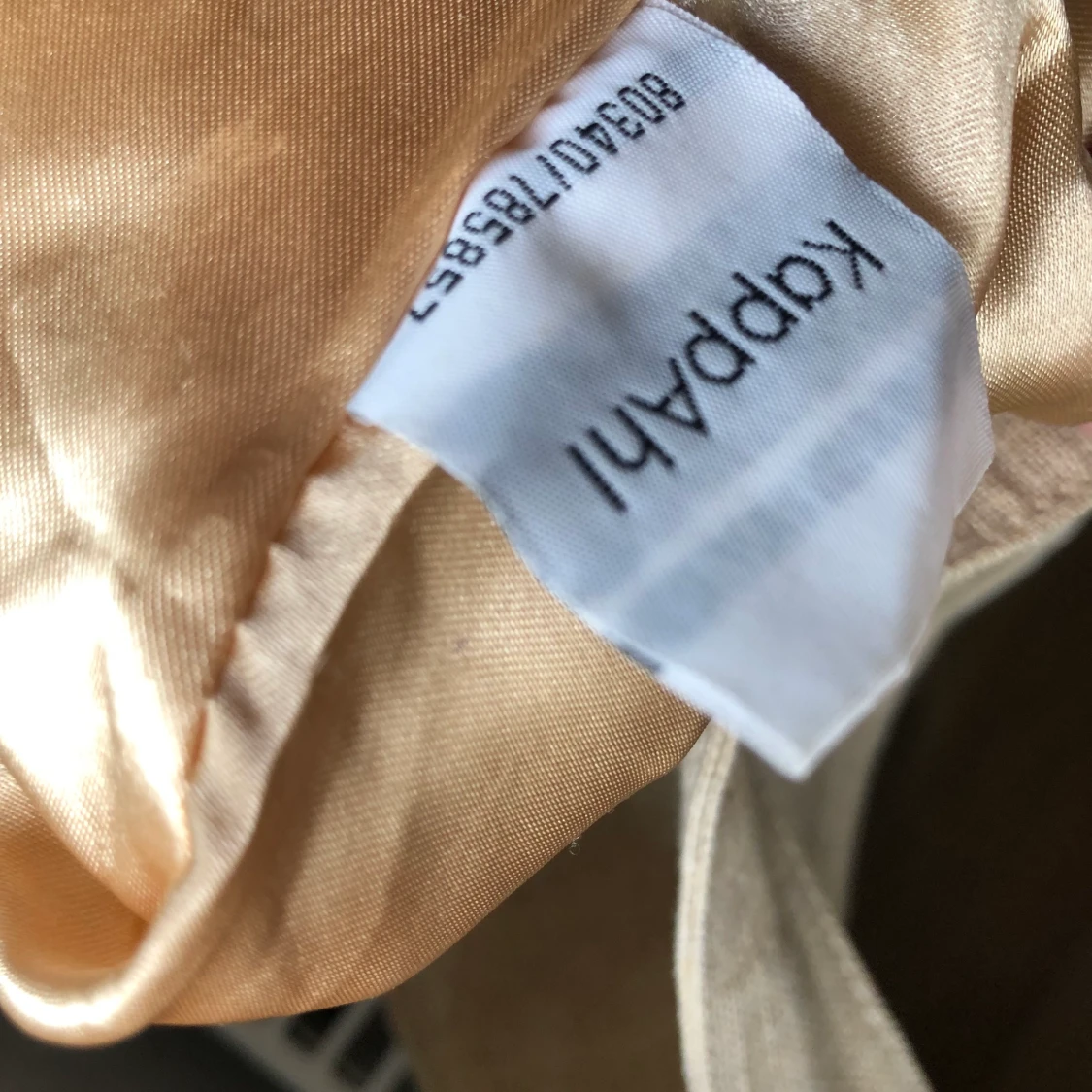 Kappahl Vintage beige linneväska  - 91