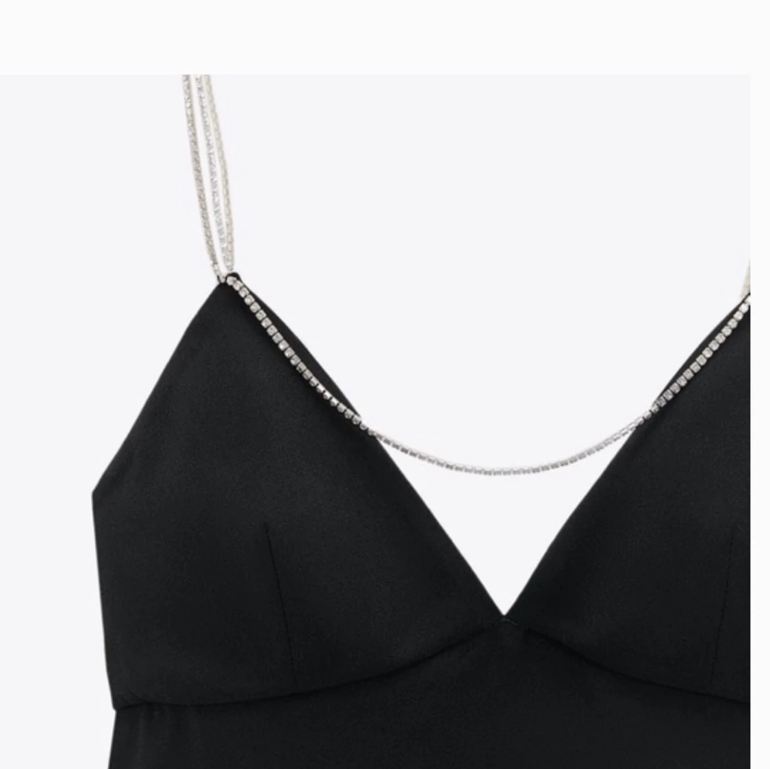 Zara klänning (zirkon axelband) - 91