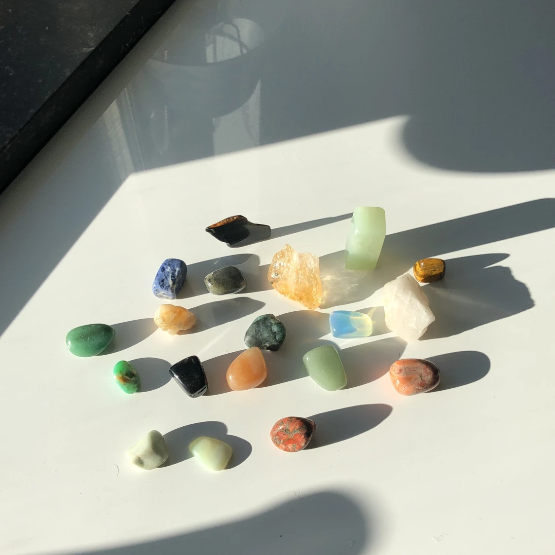 Blandade kristaller - 91