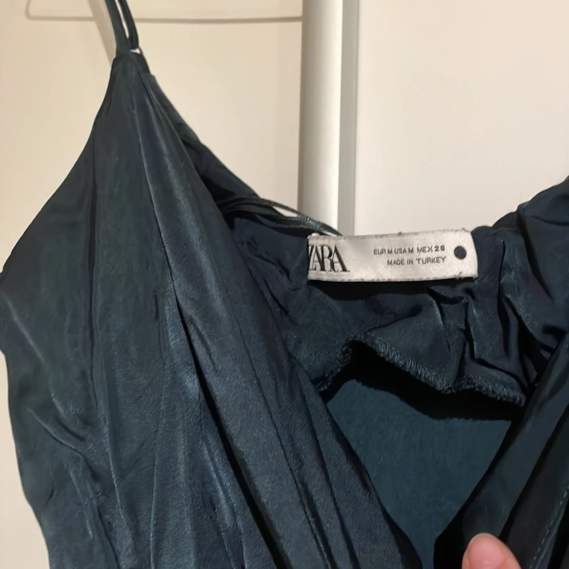 Mörkgrön klänning Zara - 90