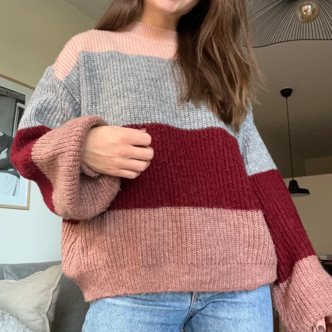 Stickad tröja  - 90