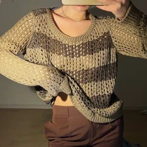 Virkad/stickad tröja, från Hilfiger Denim - Fint skick