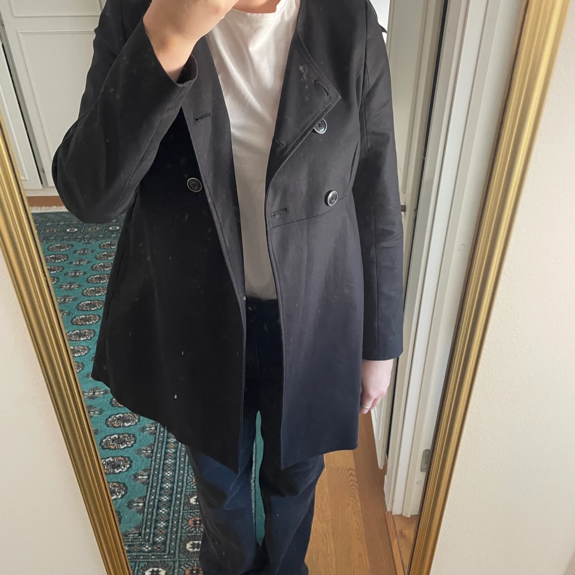 Svart kappa från Stockhlm strlk 40