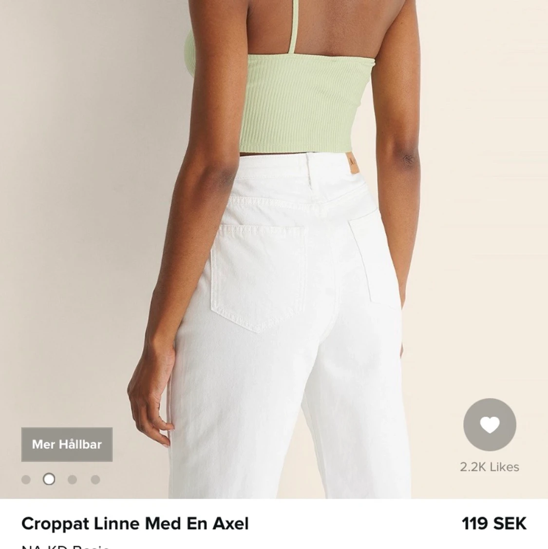 Grönt linne NAKD - 90