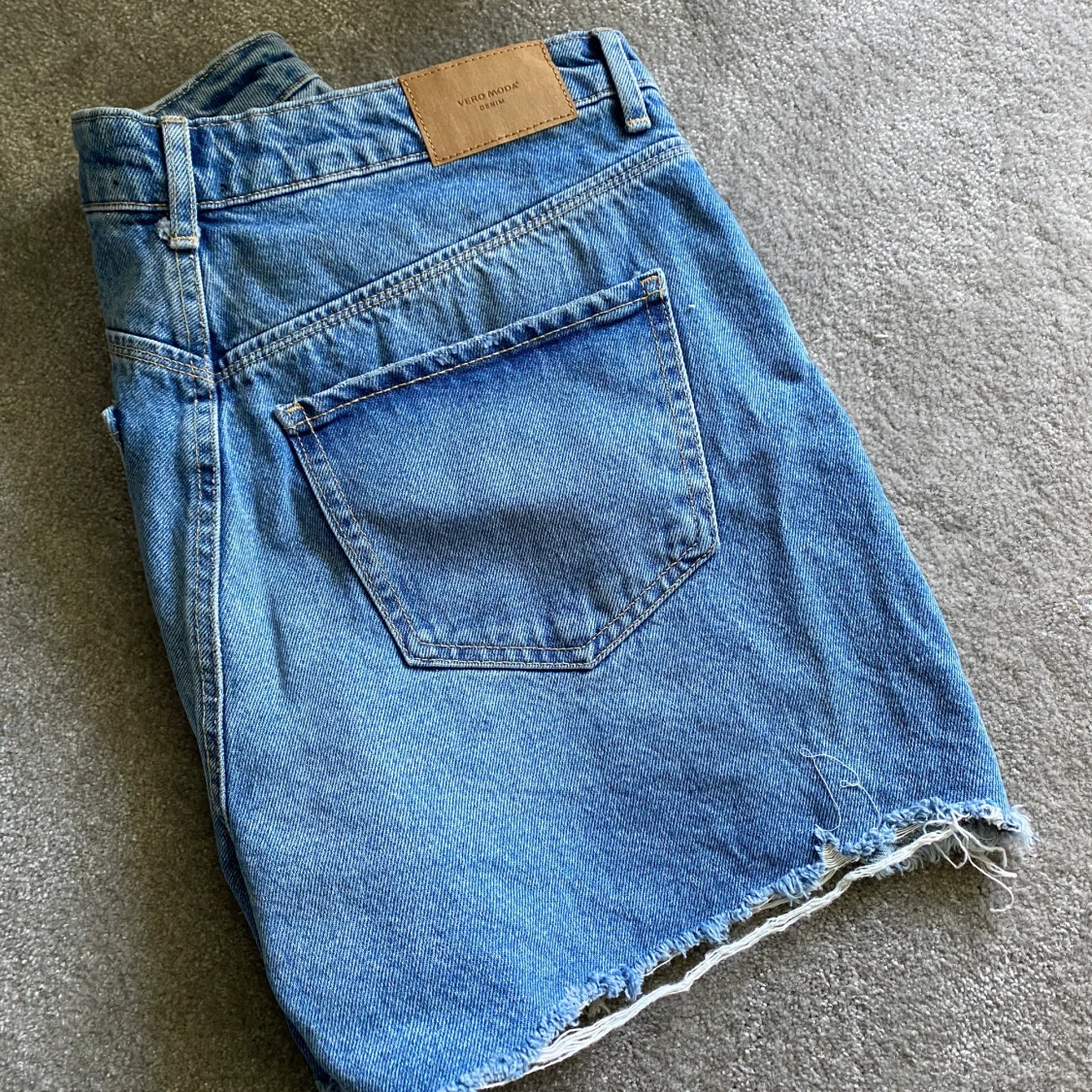 Jeansshorts blåa  - 90