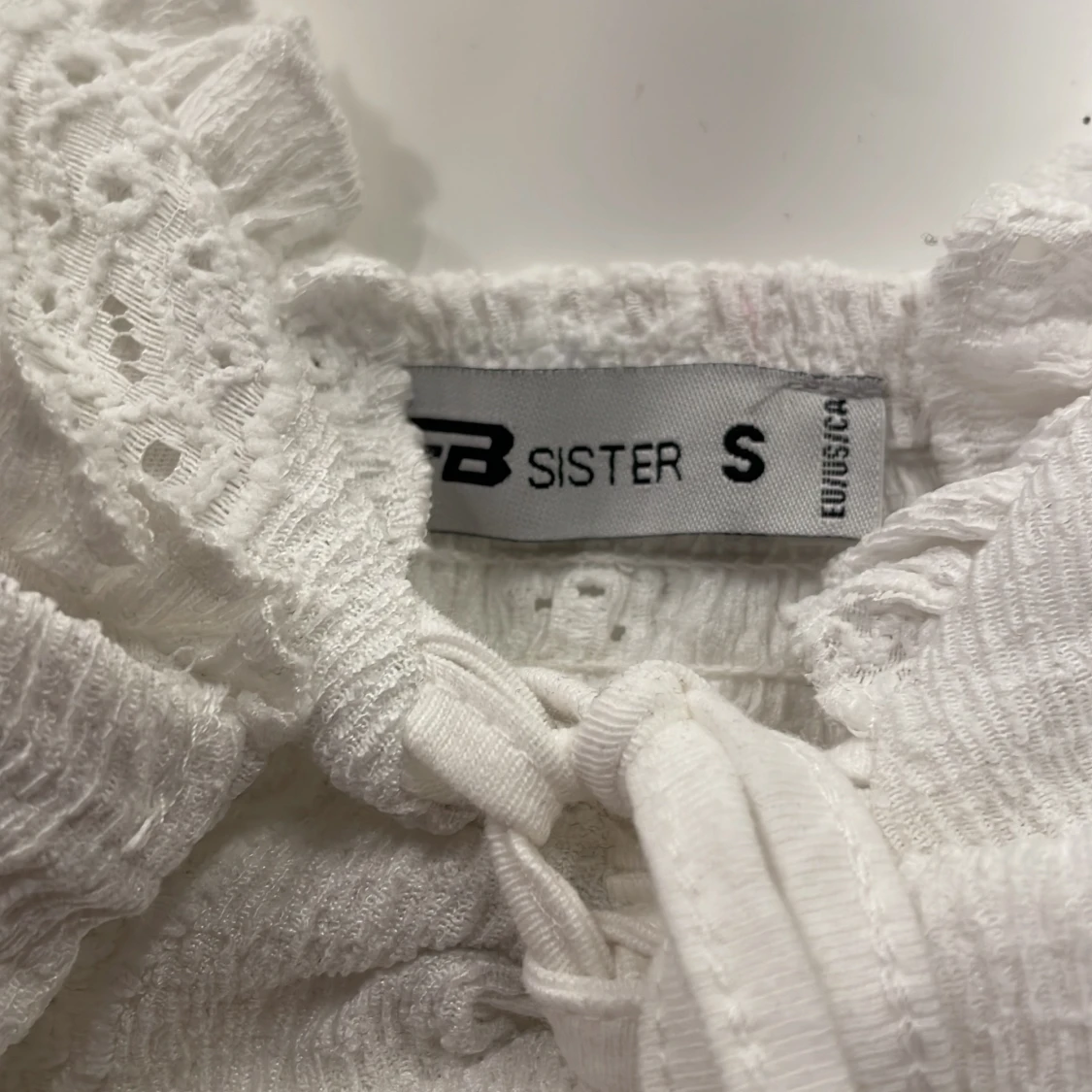 Vit volang topp - 90